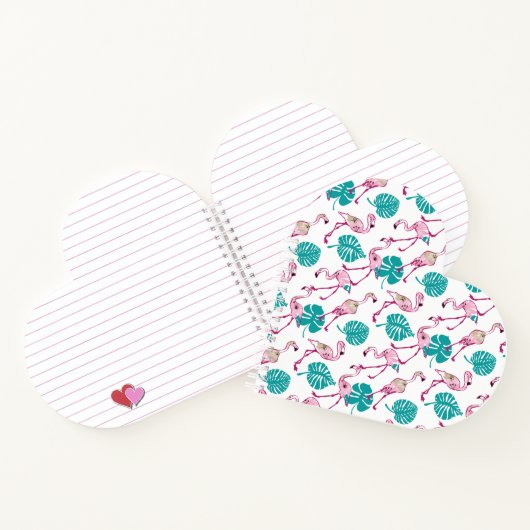 Pink Flamingos Notizblock (Innenseite)