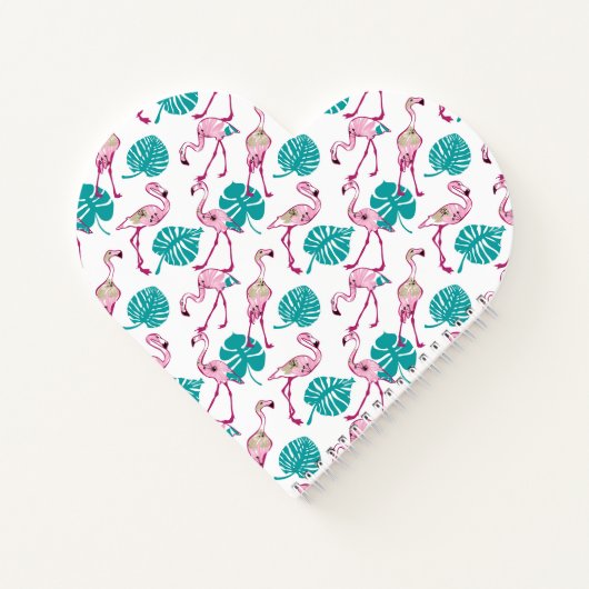 Pink Flamingos Notizblock (Rückseite)