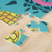 Pink Flamingos Palm: Exotic Hawaii Puzzle (Seite)