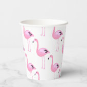 Pink Flamingos Pappbecher (Rückseite)
