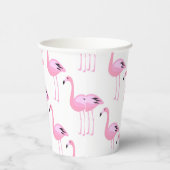 Pink Flamingos Pappbecher (Rechts)