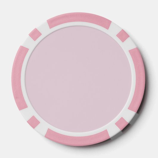 Pink Flamingos Personalized  Pokerchips (Rückseite)