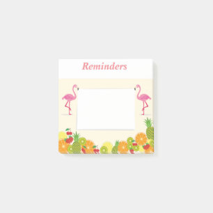Pink Flamingos Post-it Klebezettel