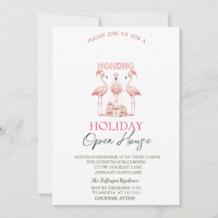 Pink Flamingos präsentiert Holiday Open House  Einladung