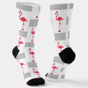 Pink Flamingos Socks HAMbWG Socken