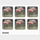 Pink Flamingos Sticker (Blatt)