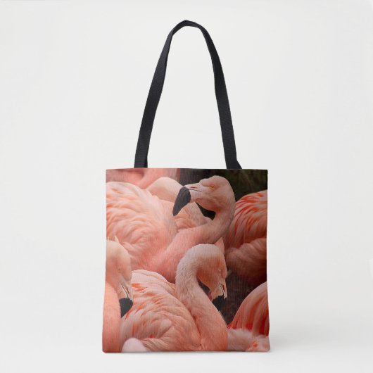 Pink Flamingos Tasche (Vorderseite)