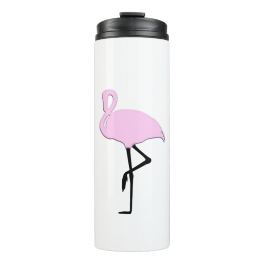 Pink Flamingos Thermosbecher (Vorderseite)