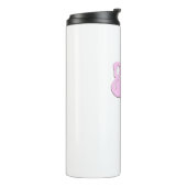 Pink Flamingos Thermosbecher (Nach links gedreht)