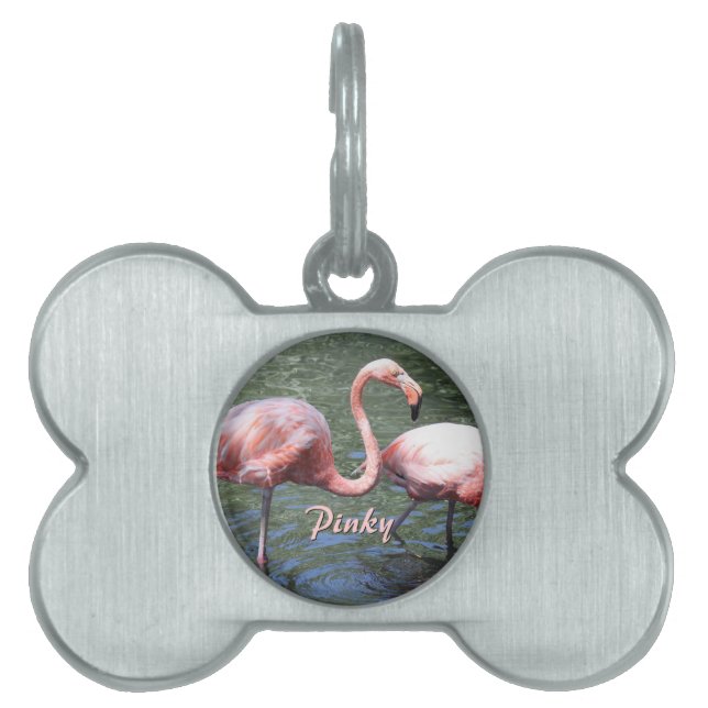 Pink Flamingos Tiermarke (Vorderseite)