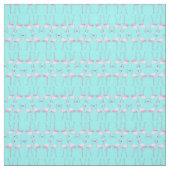 Pink Flamingos Turqouise Summer Beach Stoff (Muster)