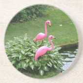 PINK FLAMINGOS Untersetzer (Vorne)