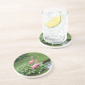 PINK FLAMINGOS Untersetzer (Seite)