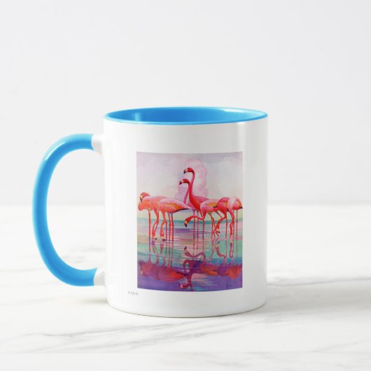 Pink Flamingos von Francis Lee Jaques Tasse (Links)