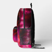 Pink Flare Night Sky Bedruckter Rucksack (Rechts)