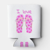 Pink Flip Flops Thunder_Cove Dosenkühler (Rückseite)