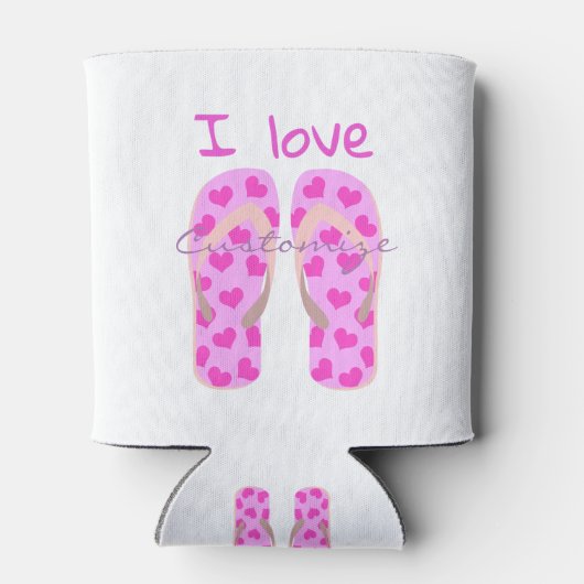 Pink Flip Flops Thunder_Cove Dosenkühler (Rückseite)
