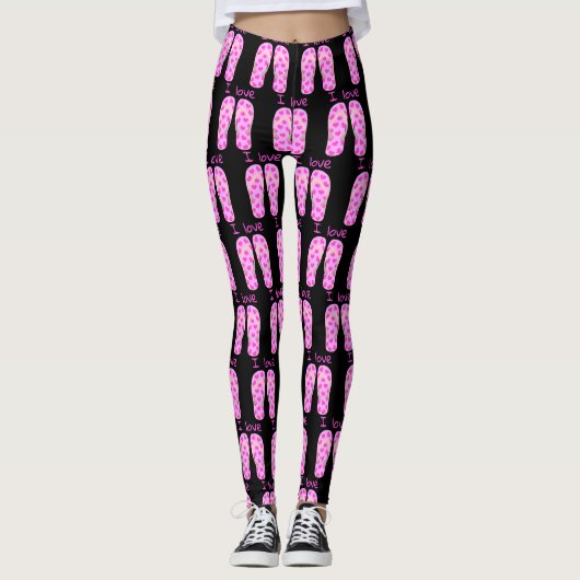 Pink Flip Flops Thunder_Cove Leggings (Vorderseite)