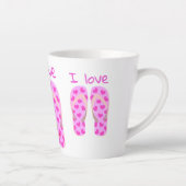 Pink Flip Flops Thunder_Cove Milchtasse (Rechts)