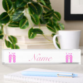 Pink Flip Flops Thunder_Cove Namensplakette