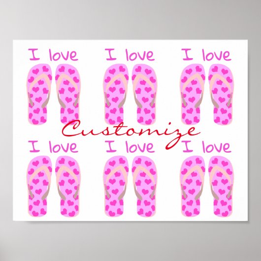 Pink Flip Flops Thunder_Cove Poster (Vorne)