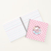 Pink Floaty Bliss Notizblock (Innenseite)