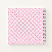 Pink Floaty Bliss Notizblock (Rückseite)