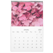 Pink Floral 2025 Calender Kalender (Jan 2027)