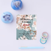 Pink Floral 50 Schattierungen von Fabulous Flyer (Einzeln)