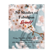 Pink Floral 50 Schattierungen von Fabulous