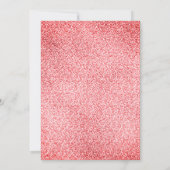 Pink Floral Aqeeqah- Aqiqah- Einladung (Rückseite)