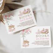 Pink Floral Baby Bekleidung Bücher für Baby Girl Begleitkarte
