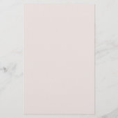 Pink Floral Baby Dusche Candy Guessing Game Sheet Flyer (Hinten)