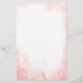 Pink Floral Baby Dusche Tee Party Baby Bingo Spiel (Rückseite)