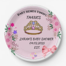 PINK FLORAL BABY SHOWPAPIERPAPIERE TELLER