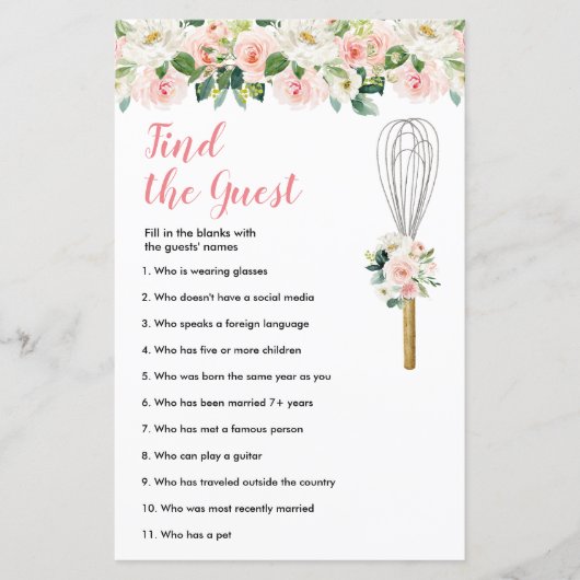 Pink Floral Bald, um zu flüstern Finden Sie das Ga (Vorderseite)