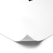  Pink Floral Baptism Welcome Poster (Ecke)