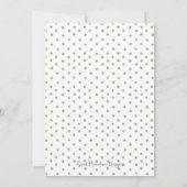 Pink Floral Bestätigung Einladung (Rückseite)