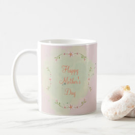 PINK FLORAL BLISS MOTHER KAFFEETASSE