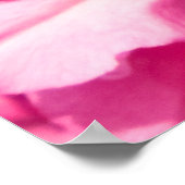 Pink Floral Bliss - Personalisiert Poster (Ecke)