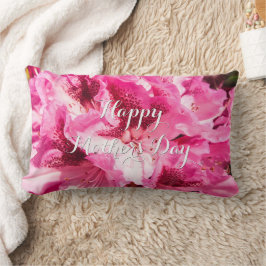 Pink Floral Bliss - Personalisierter Muttertag Lendenkissen