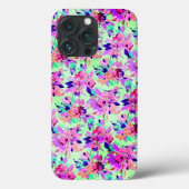 Pink Floral Blume Case-Mate iPhone Case (Rückseite)