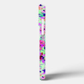 Pink Floral Blume Case-Mate iPhone Case (Rückseite / Links)