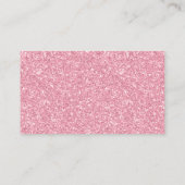 Pink Floral Butterfly Babydusche Bücher für Baby Begleitkarte (Rückseite)