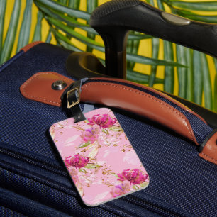 Pink floral Case Mate Gepäckanhänger
