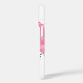Pink Floral Case-Mate iPhone Hülle (Rückseite / Links)