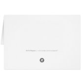 Pink floral Chinoiserie Wedding danke (Rückseite Horizontal)