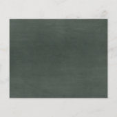 Pink Floral Chlakboard Custom Wedding Sign Budget (Rückseite)