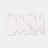 Pink Floral Communion  Geschenkschachtel (Ungefaltet)