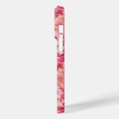 Pink Floral Coquette Case-Mate iPhone Hülle (Rückseite / Links)